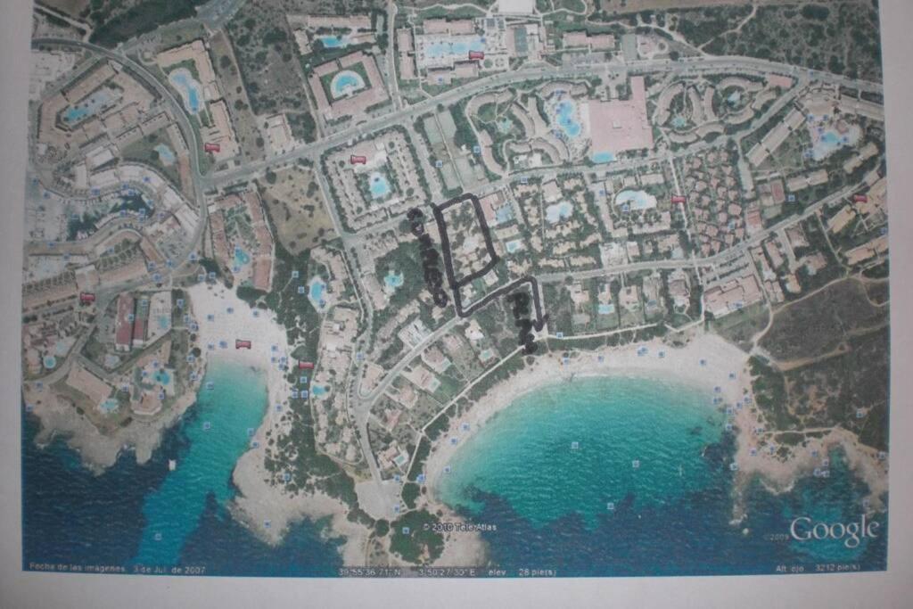 Chalet Cerca De La Playa Cala en Bosch Ngoại thất bức ảnh
